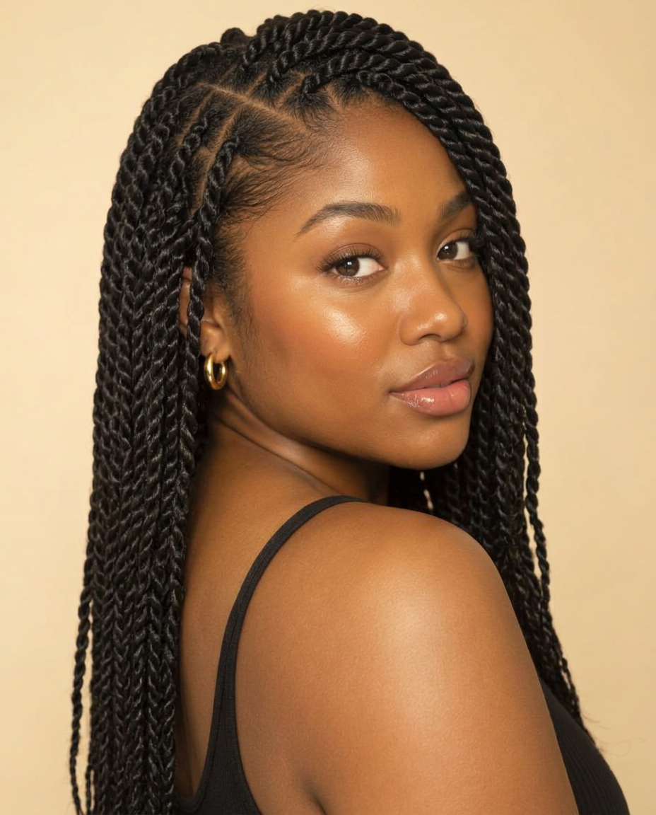 Senegalese Twists by Brianna L. — after