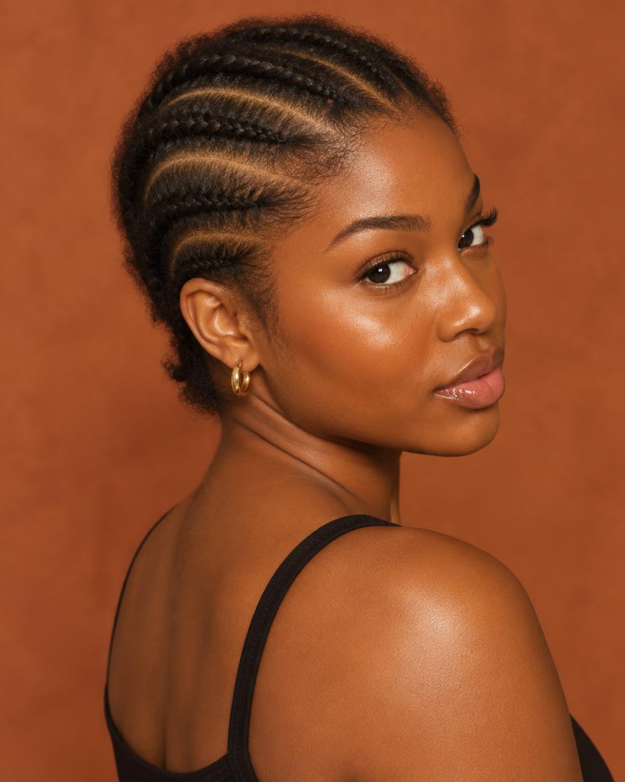 Box Braids by Monique H. — before